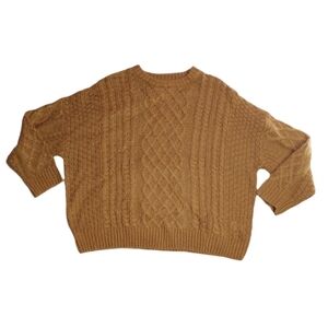 Cali Be Sweater Size S Brown